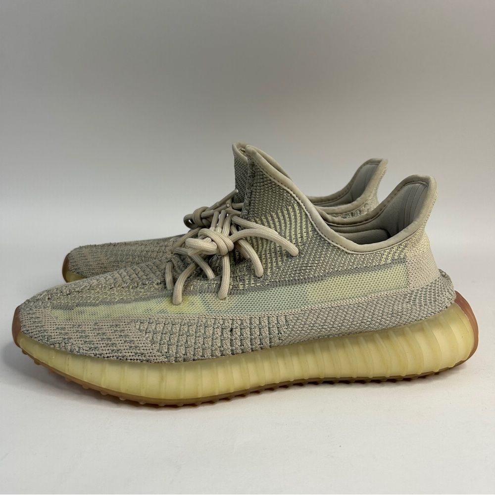 Adidas Yeezy Boost 350 V2 “Citrin Non-Reflective” 2023 - Picture 7 of 8